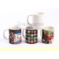 Sublimation leere Kaffeetassen kundengebundene Becher preiswerter Preis